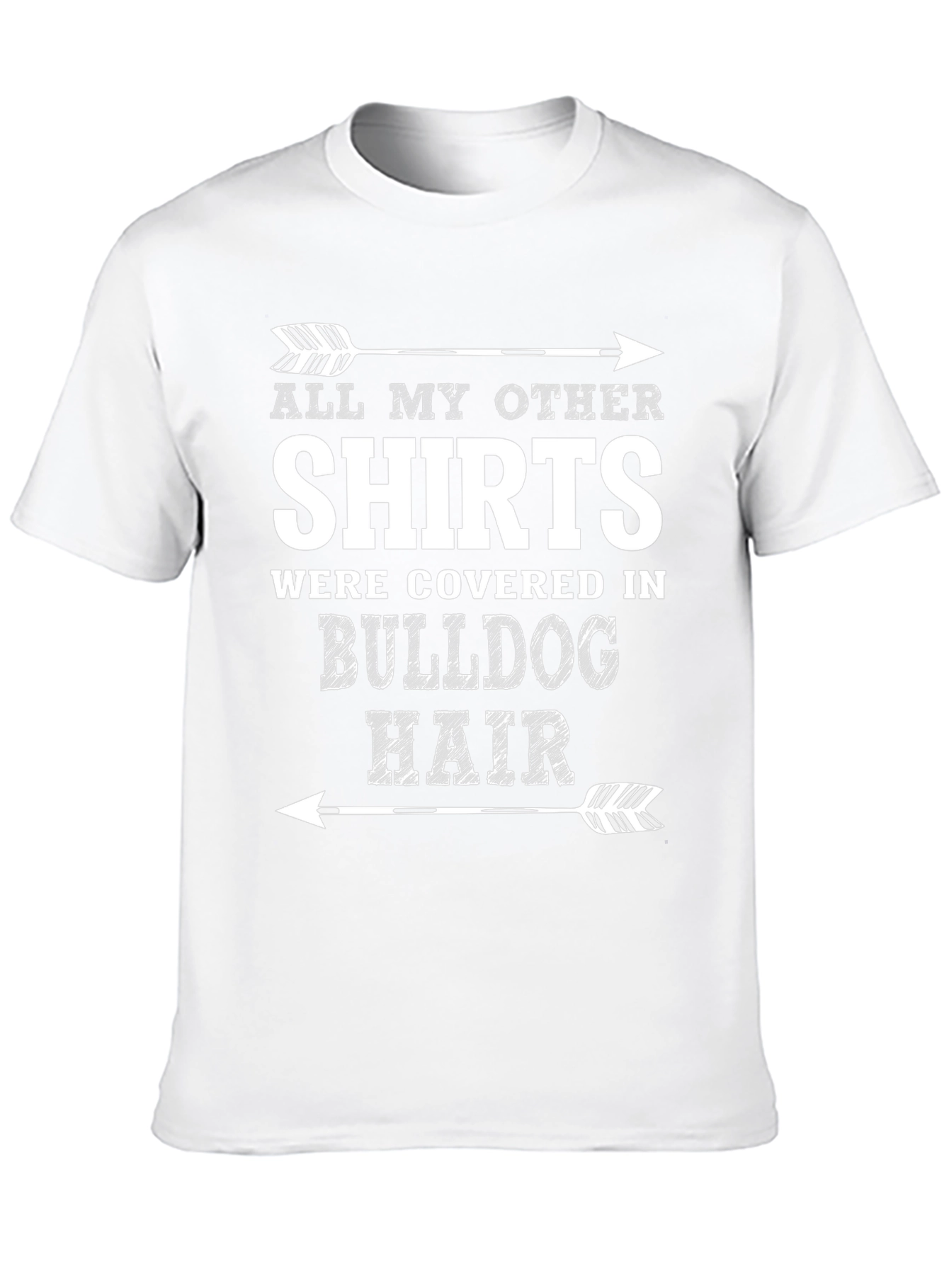 Bulldog Hair Arrow T-Shirt