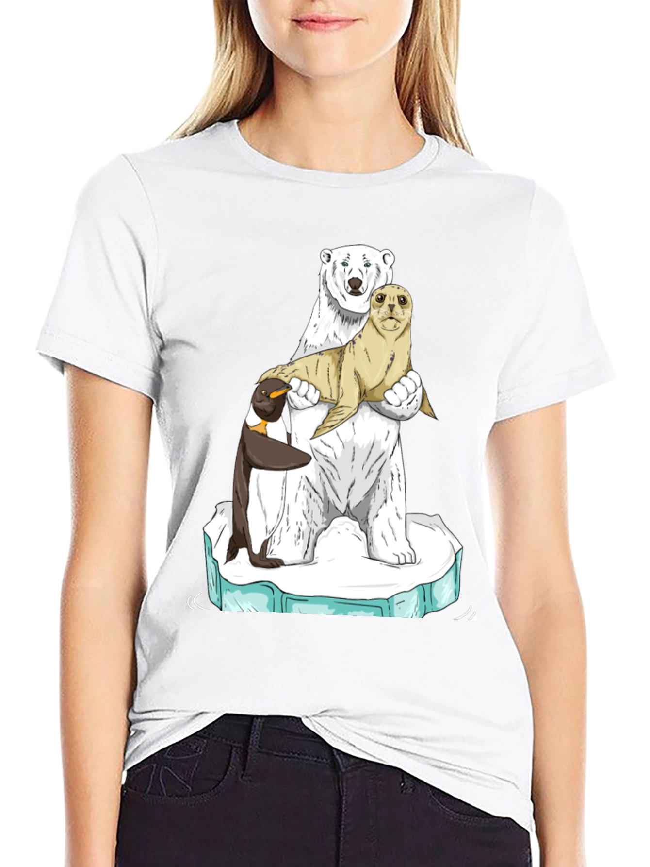 Polar Bear Seal Penguin T-Shirt