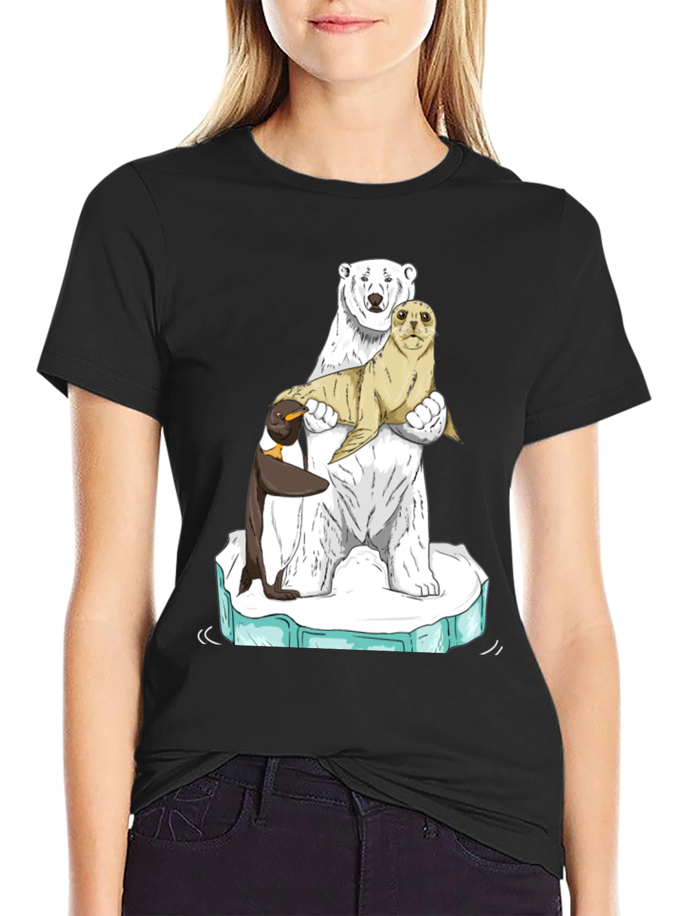 Polar Bear Seal Penguin T-Shirt