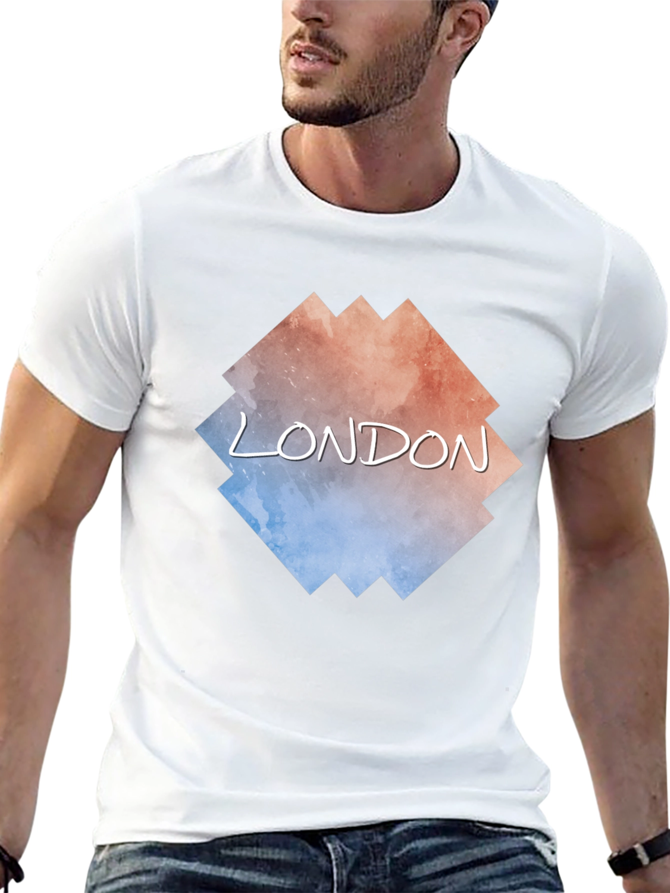 London Graphic Tee - Mens Black T-Shirt