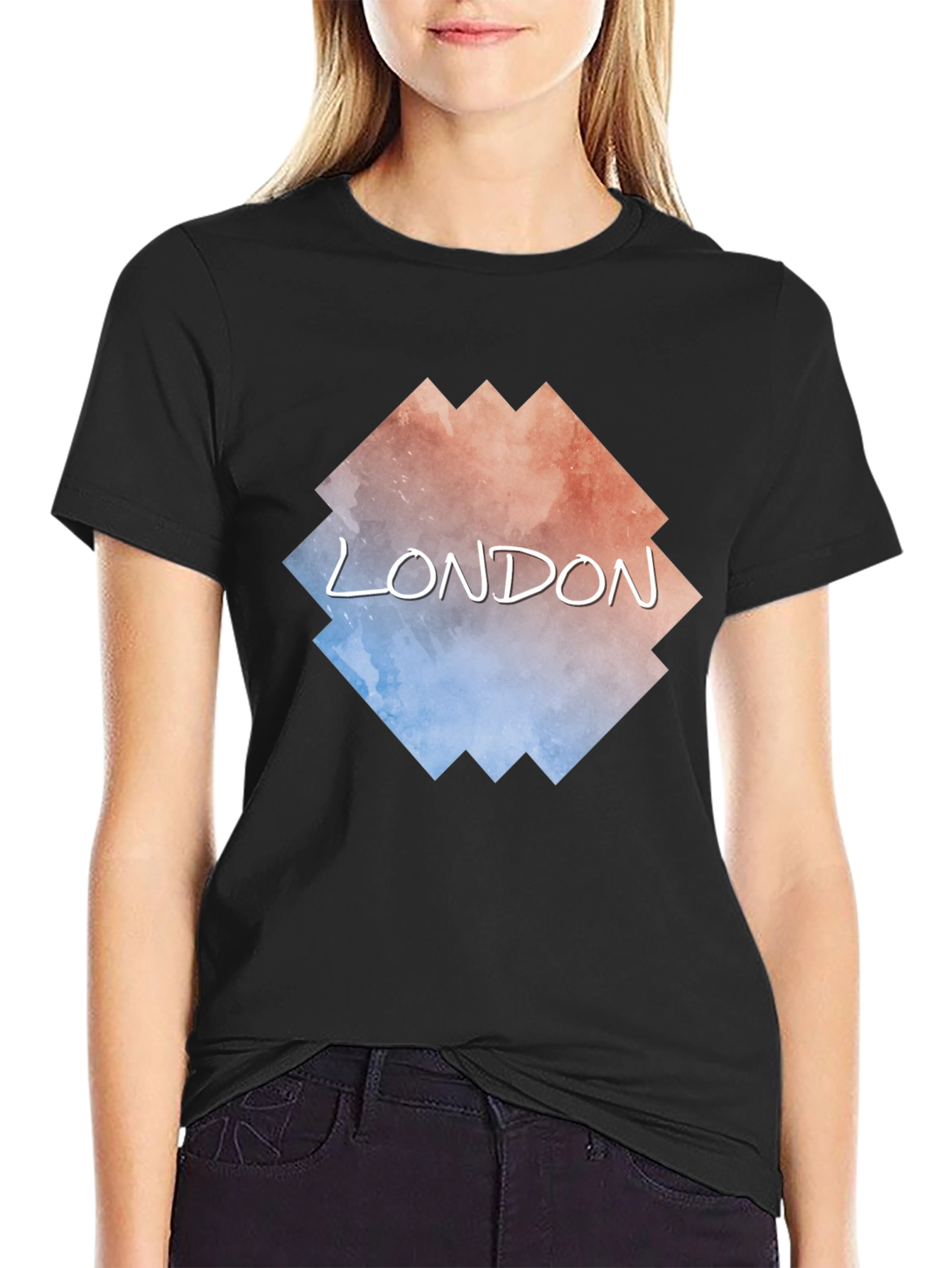 London Graphic Tee - Mens Black T-Shirt