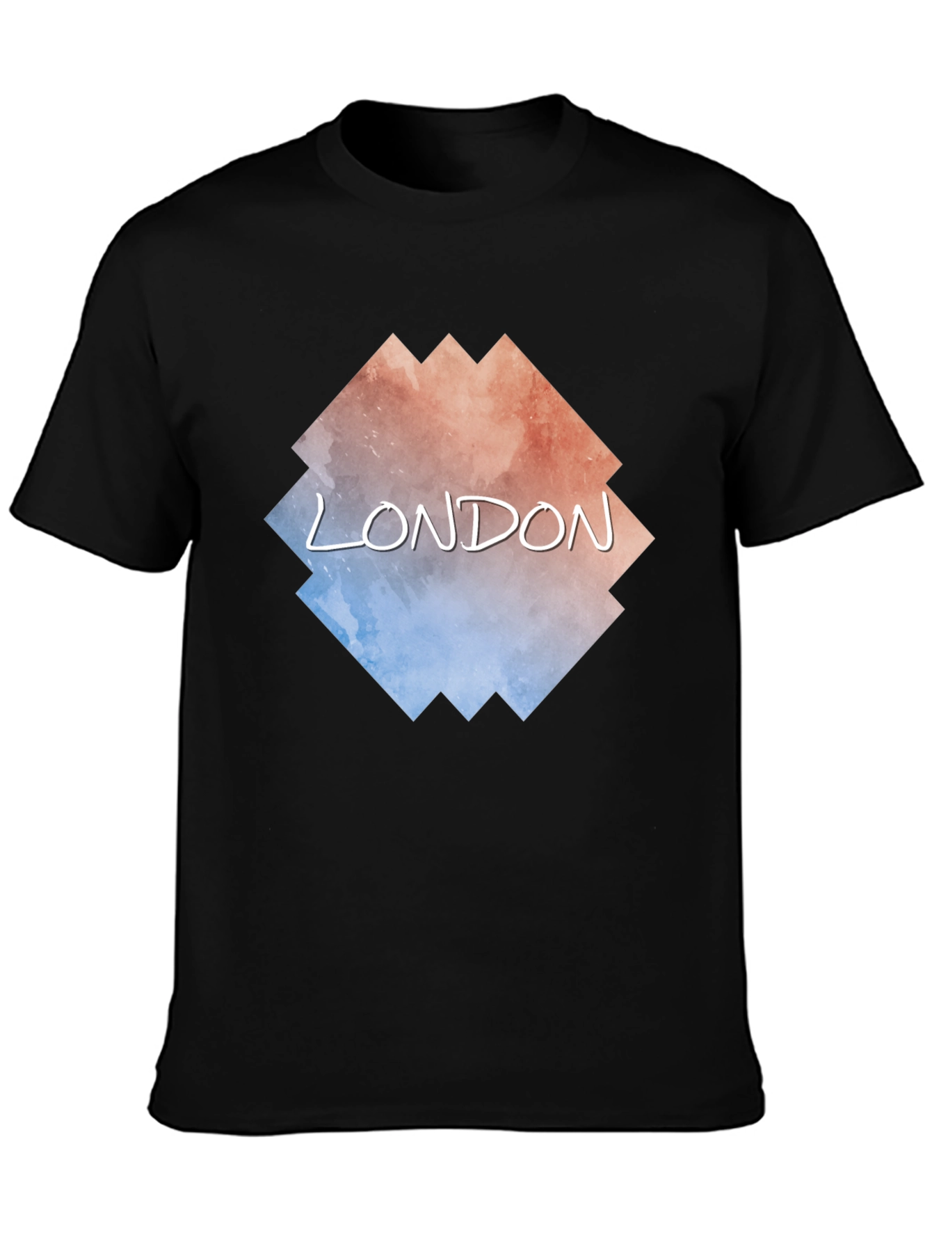 London Graphic Tee - Mens Black T-Shirt