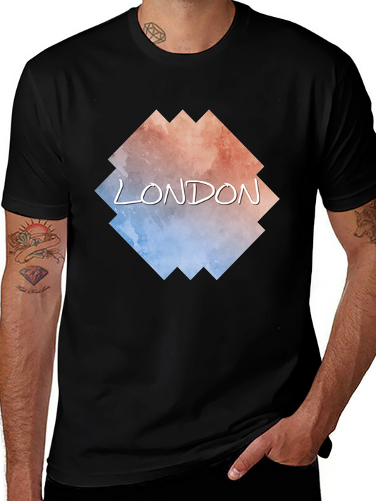 London Graphic Tee - Mens Black T-Shirt