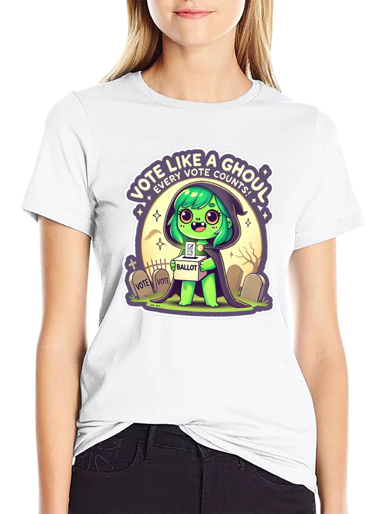 Vote Like a Ghoul T-Shirt