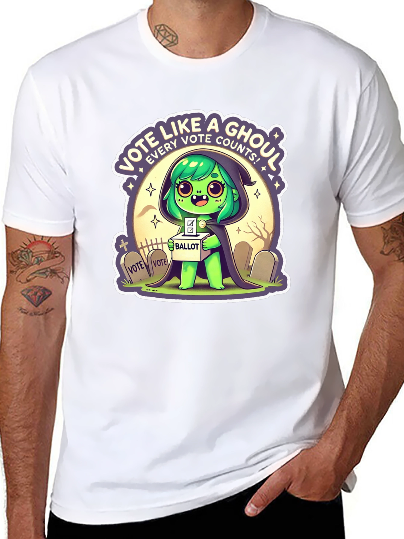 Vote Like a Ghoul T-Shirt
