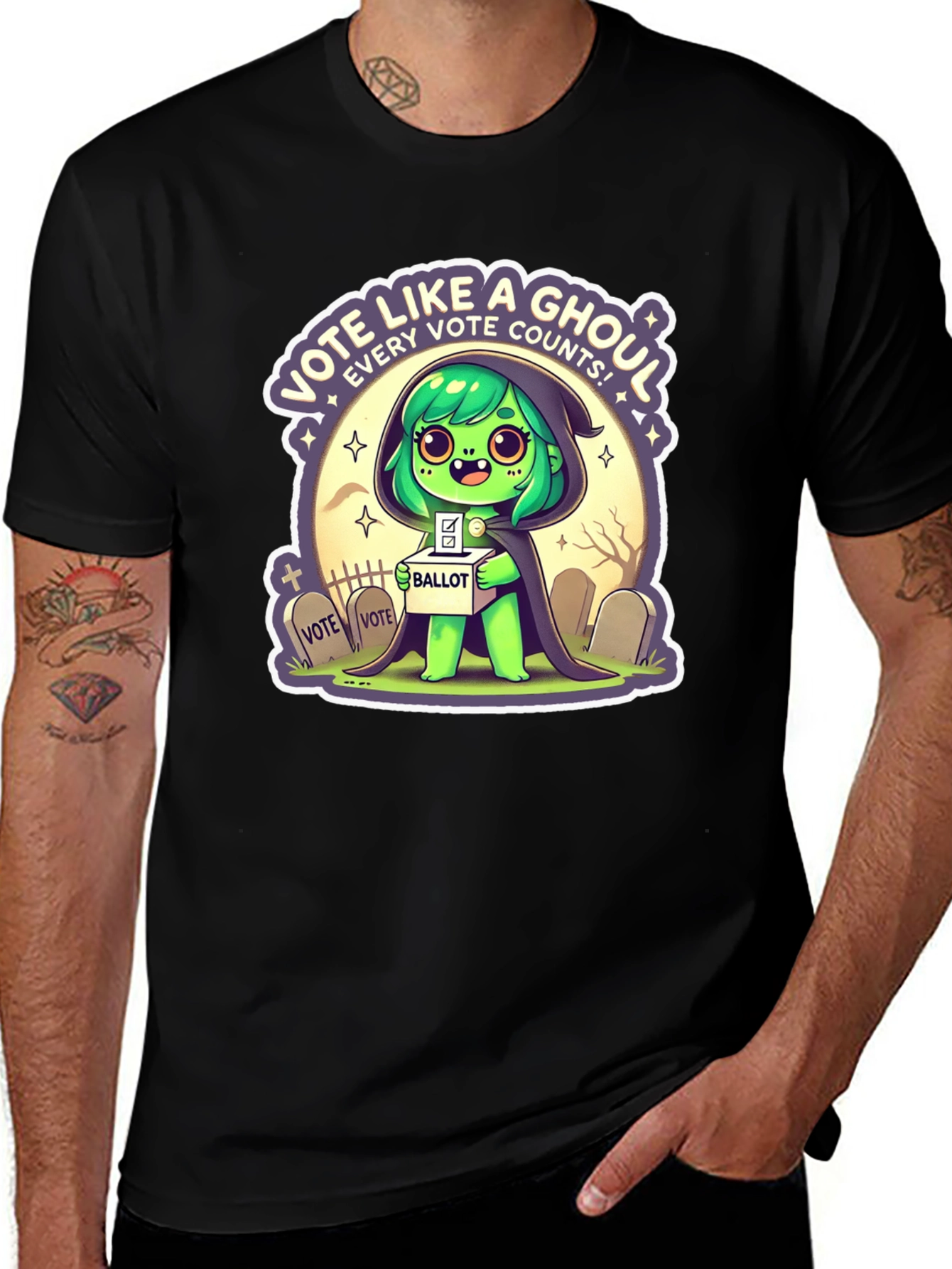 Vote Like a Ghoul T-Shirt