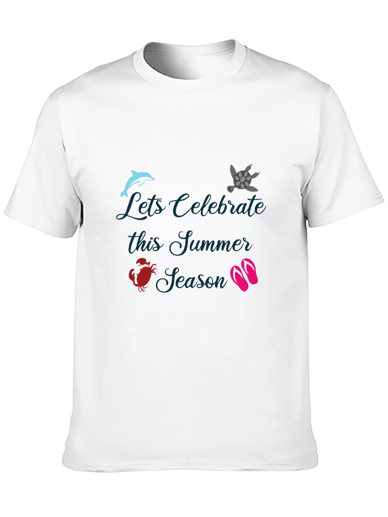 Summer Celebration Black T-Shirt