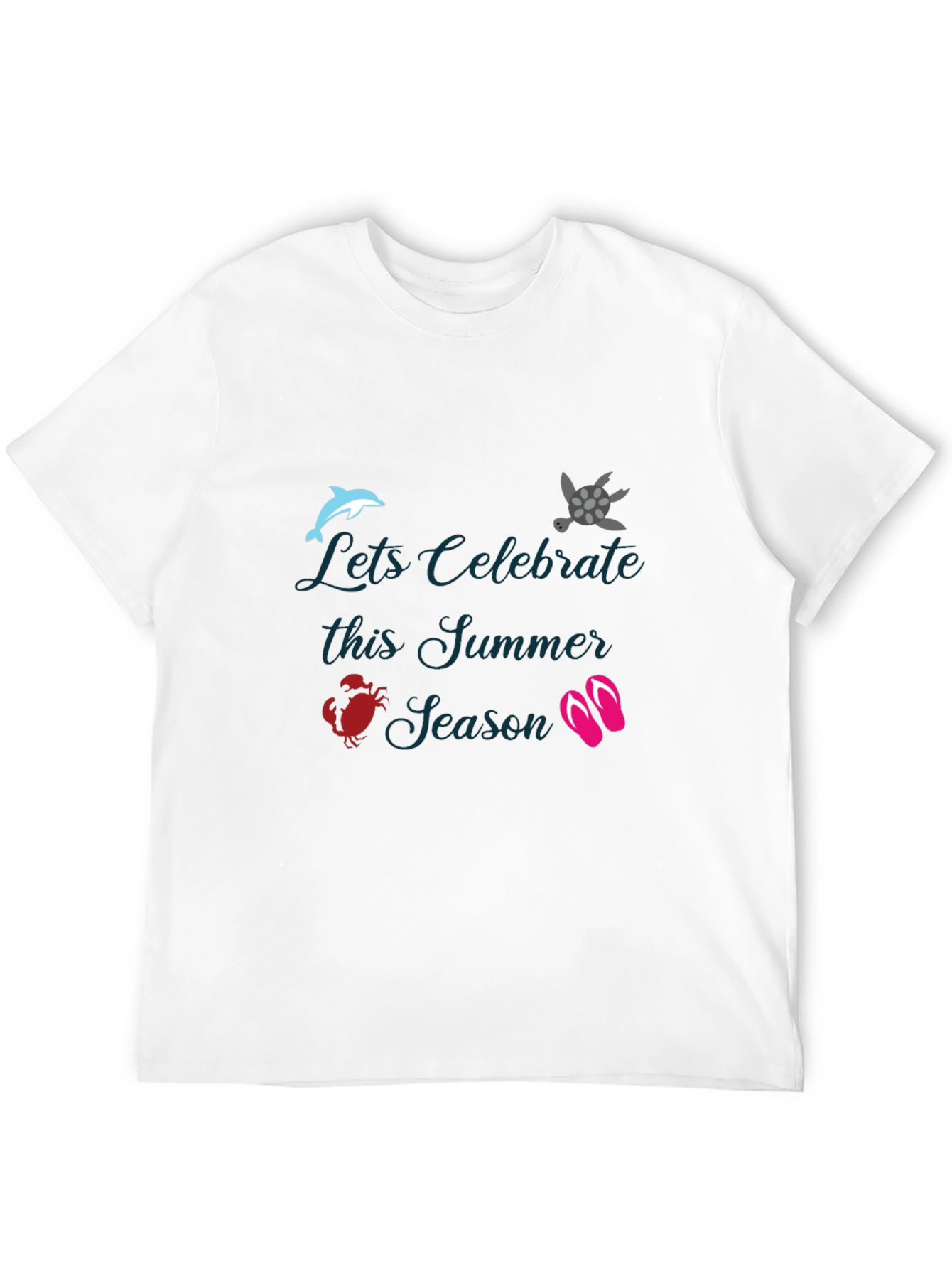Summer Celebration Black T-Shirt