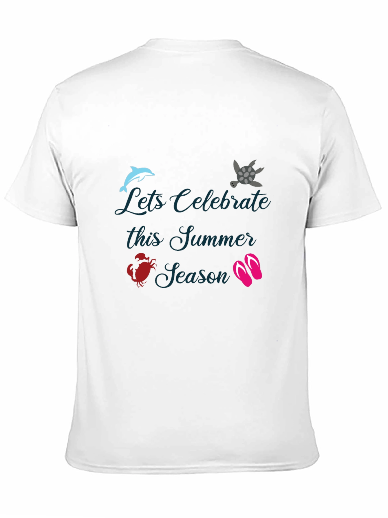 Summer Celebration Black T-Shirt