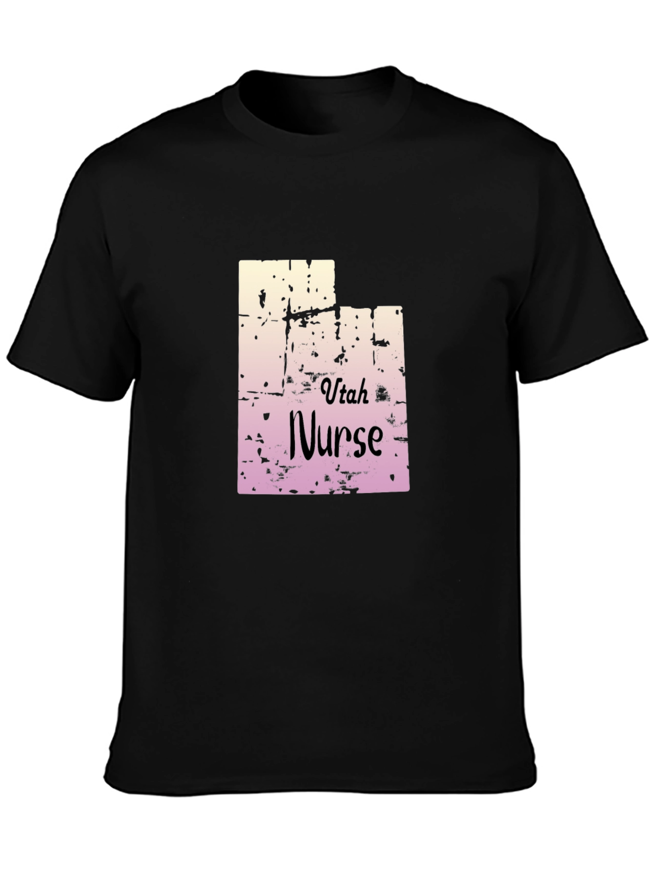 Utah Nurse T-Shirt - Distressed State Pride