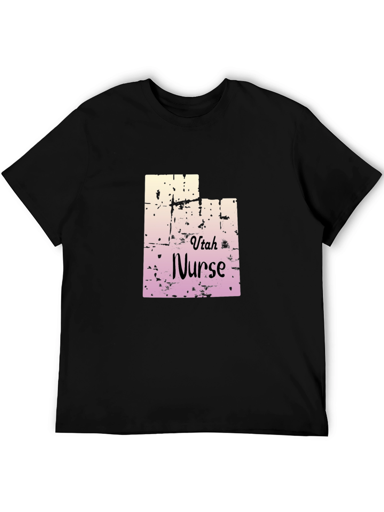 Utah Nurse T-Shirt - Distressed State Pride