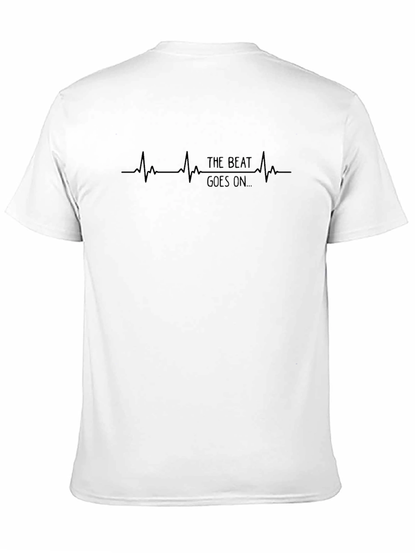 The Beat Goes On Graphic Tee - Black