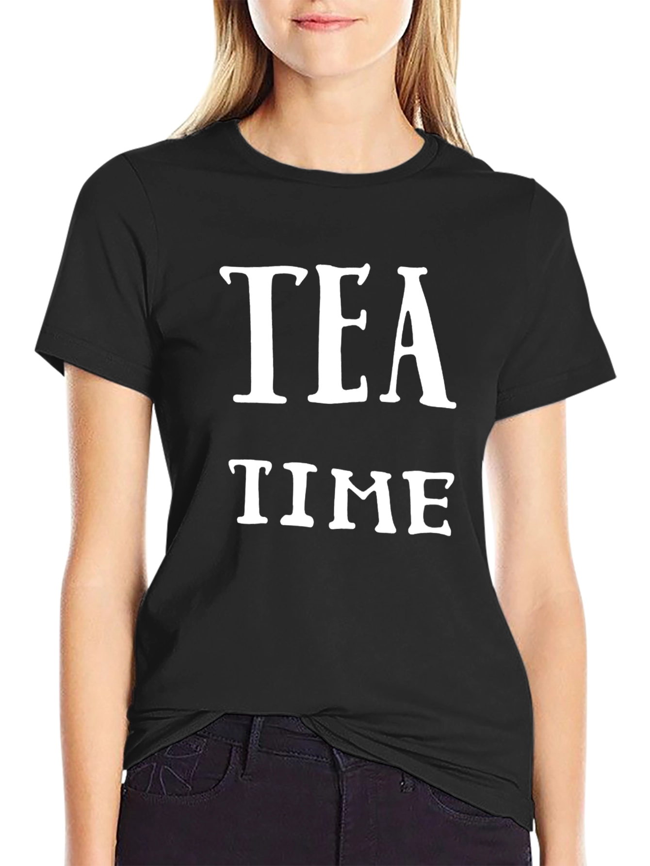 Tea Time Graphic Tee - Classic Comfort