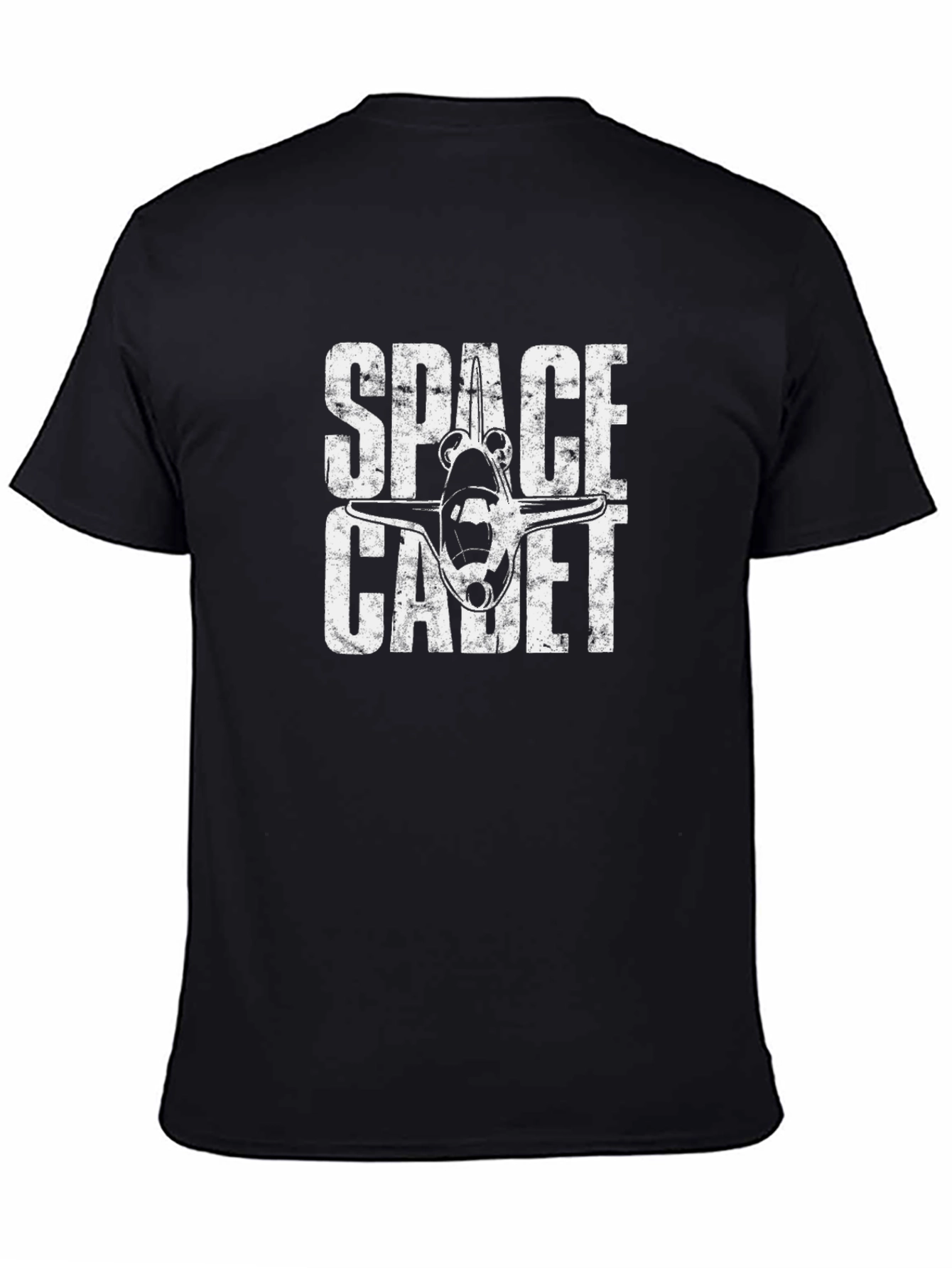 Space Cadet Shuttle T-Shirt - Black