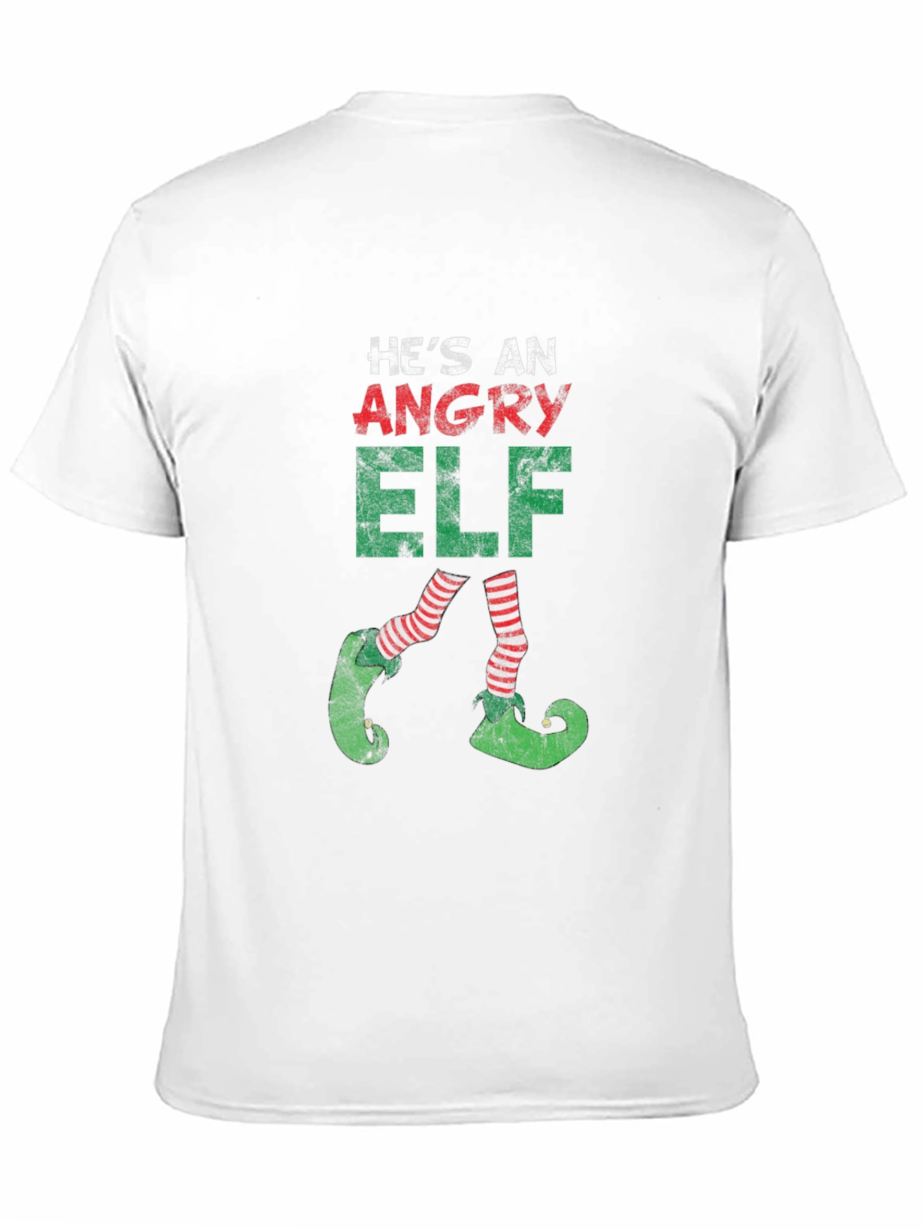 Angry Elf Christmas T-Shirt
