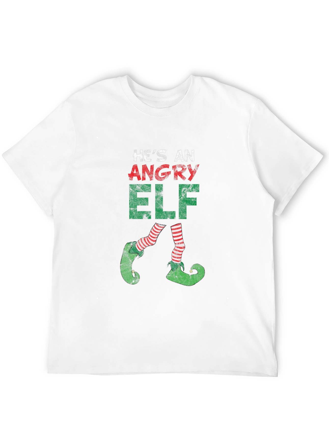 Angry Elf Christmas T-Shirt