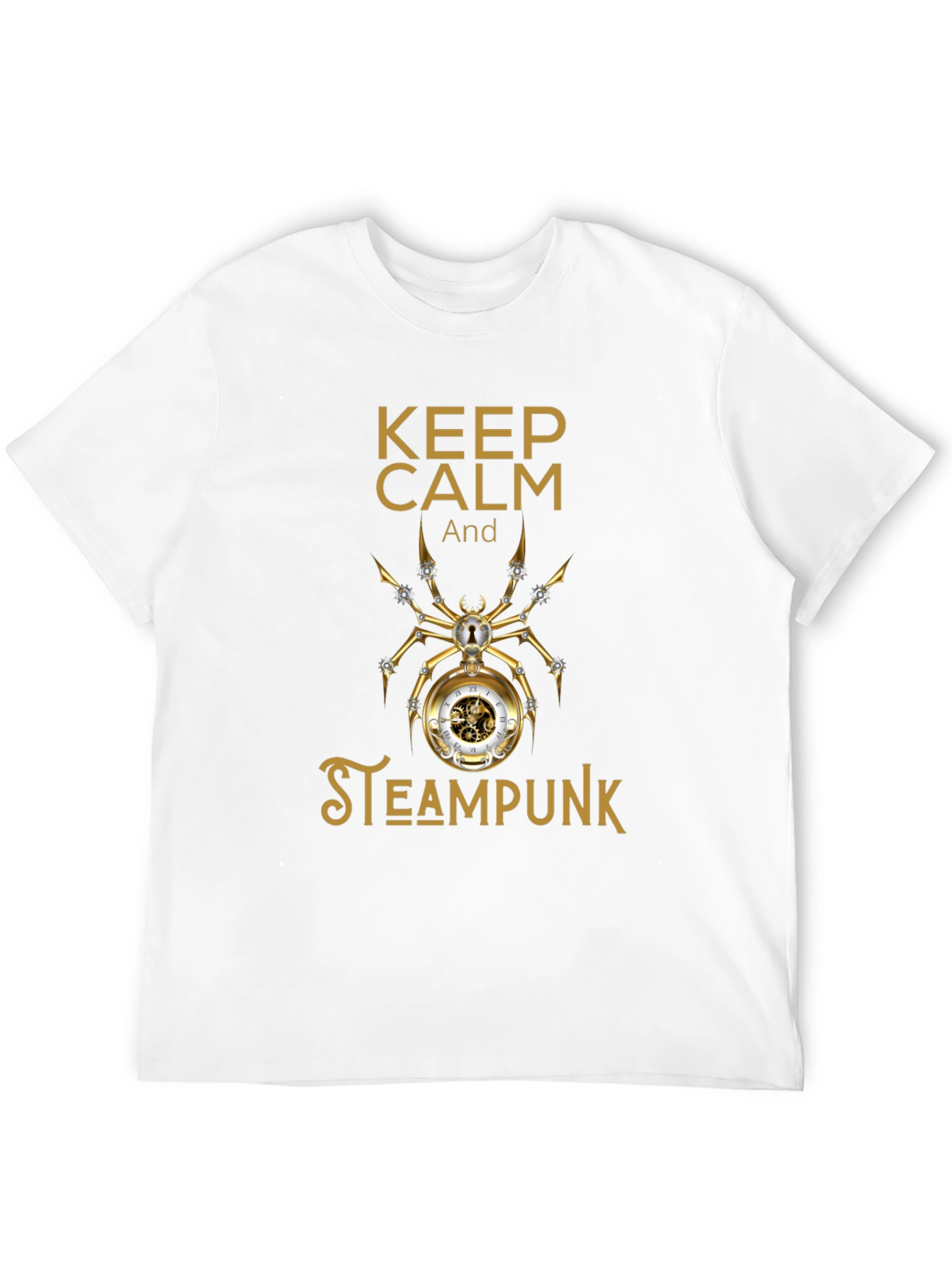 Steampunk Spider Graphic T-Shirt