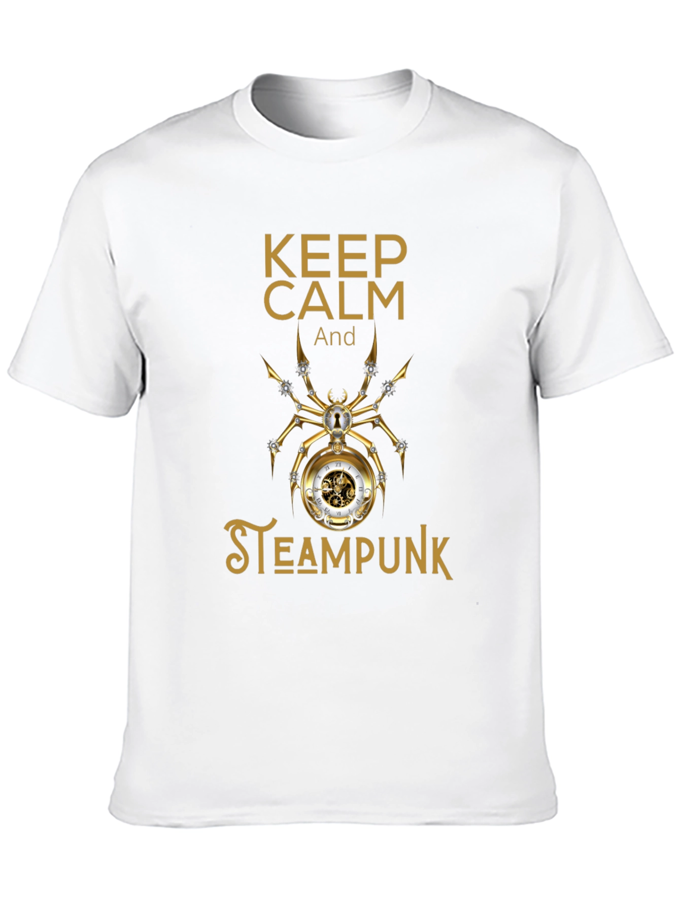 Steampunk Spider Graphic T-Shirt