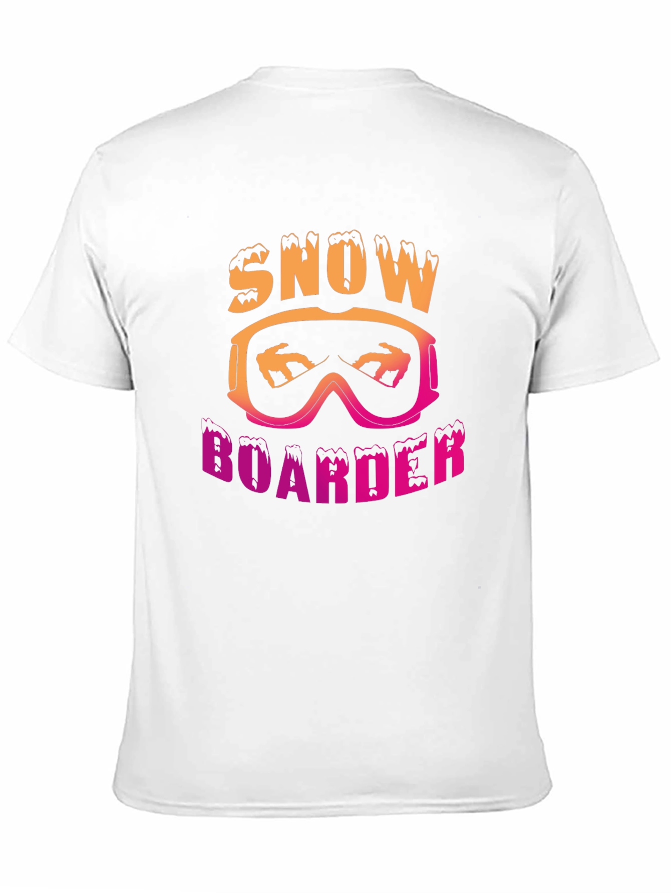 Snowboarder Graphic Tee - Black