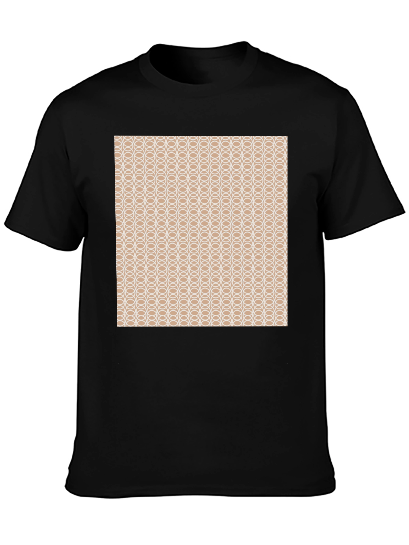 Geometric Pattern T-Shirt - Stylish & Modern Design