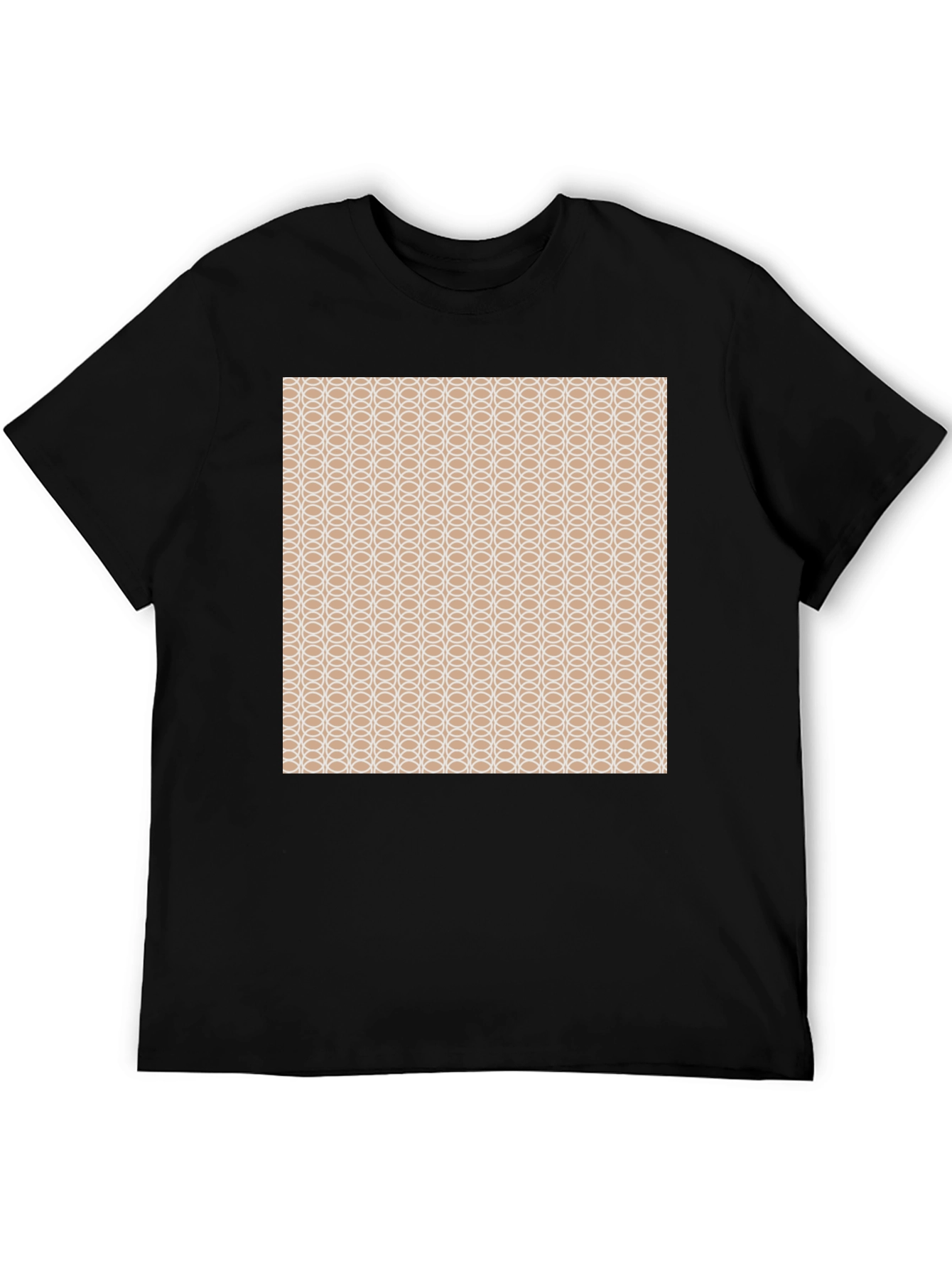 Geometric Pattern T-Shirt - Stylish & Modern Design