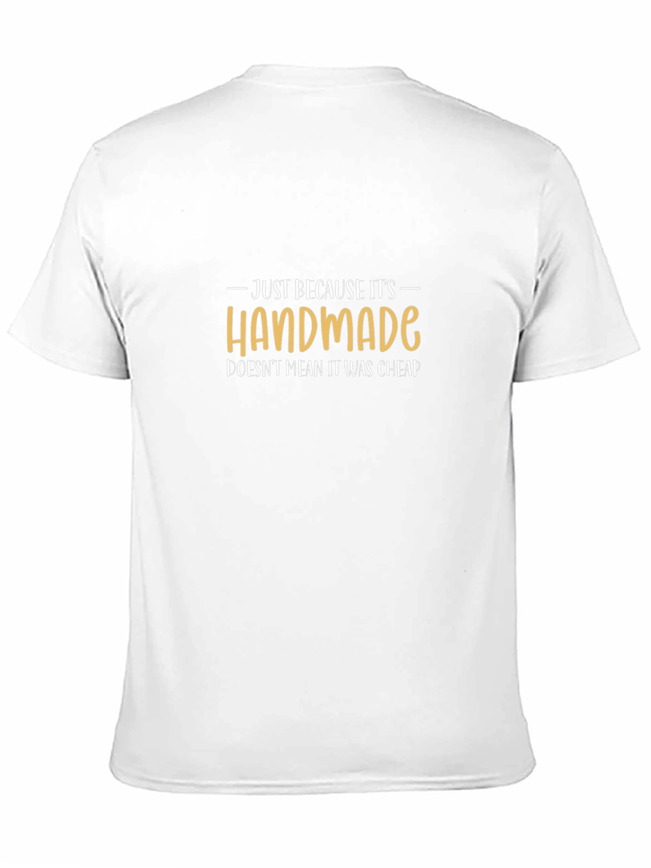Handmade Quality Black T-Shirt