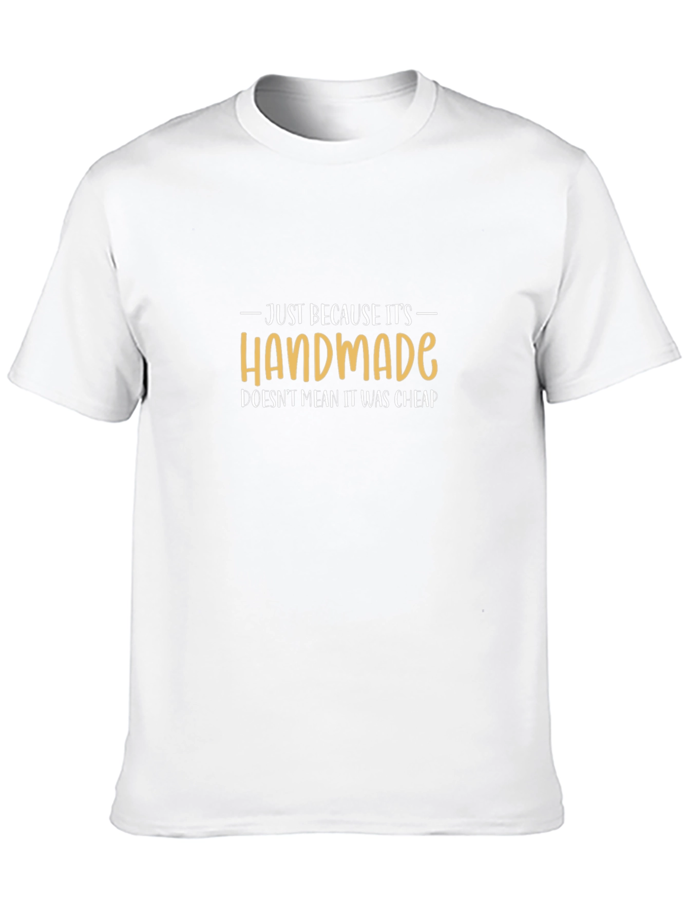 Handmade Quality Black T-Shirt
