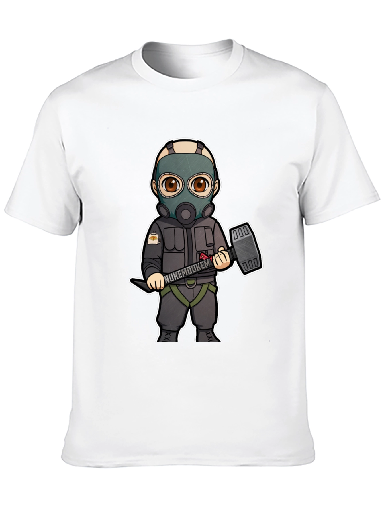 Cartoon Character Graphic Print T-Shirt