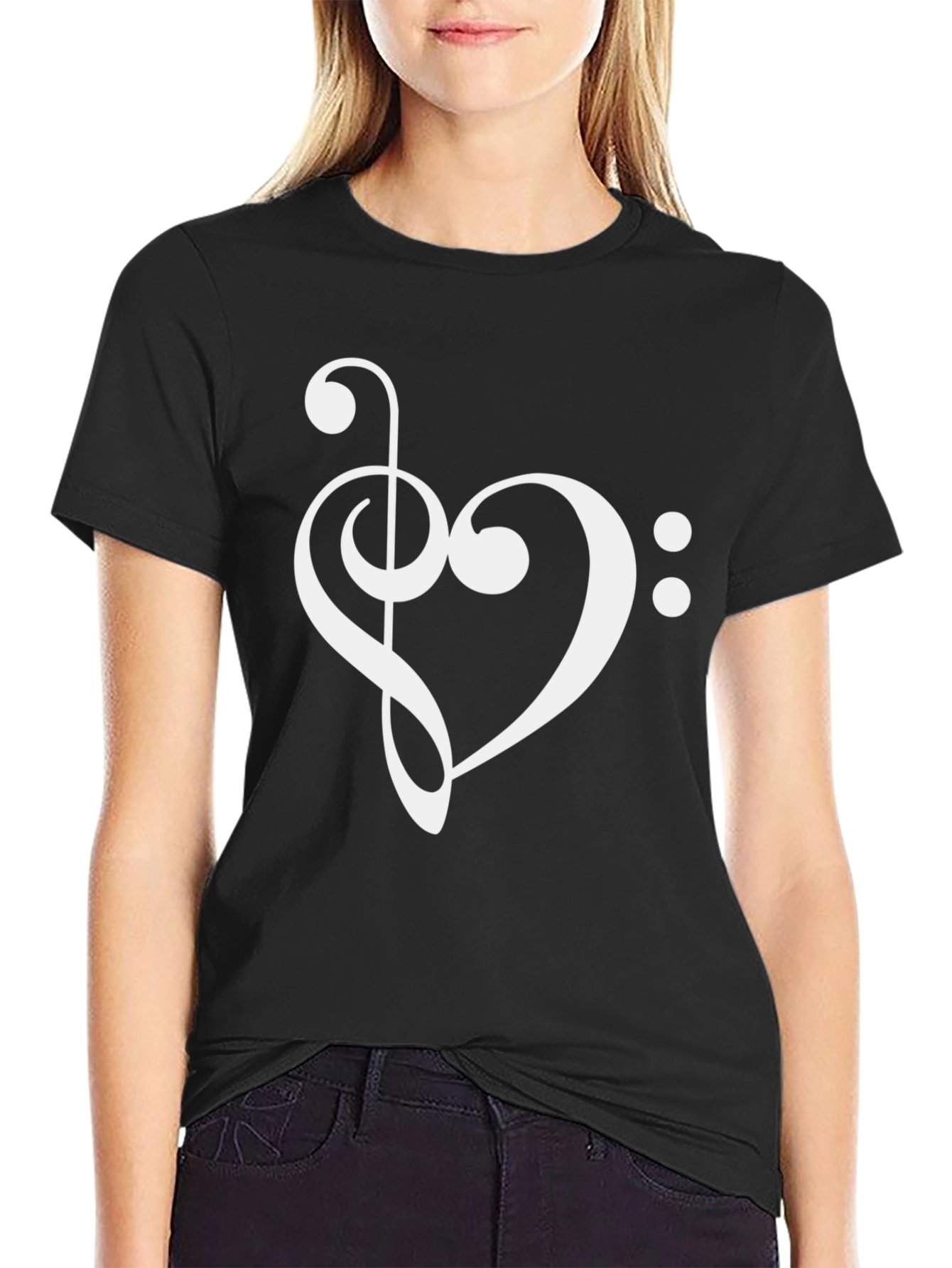 Musical Heartbeat T-Shirt - Music Lover Tee