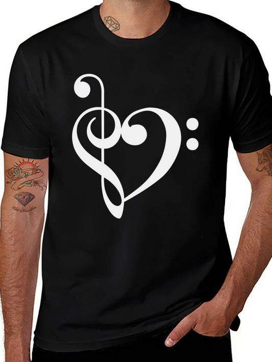 Musical Heartbeat T-Shirt - Music Lover Tee
