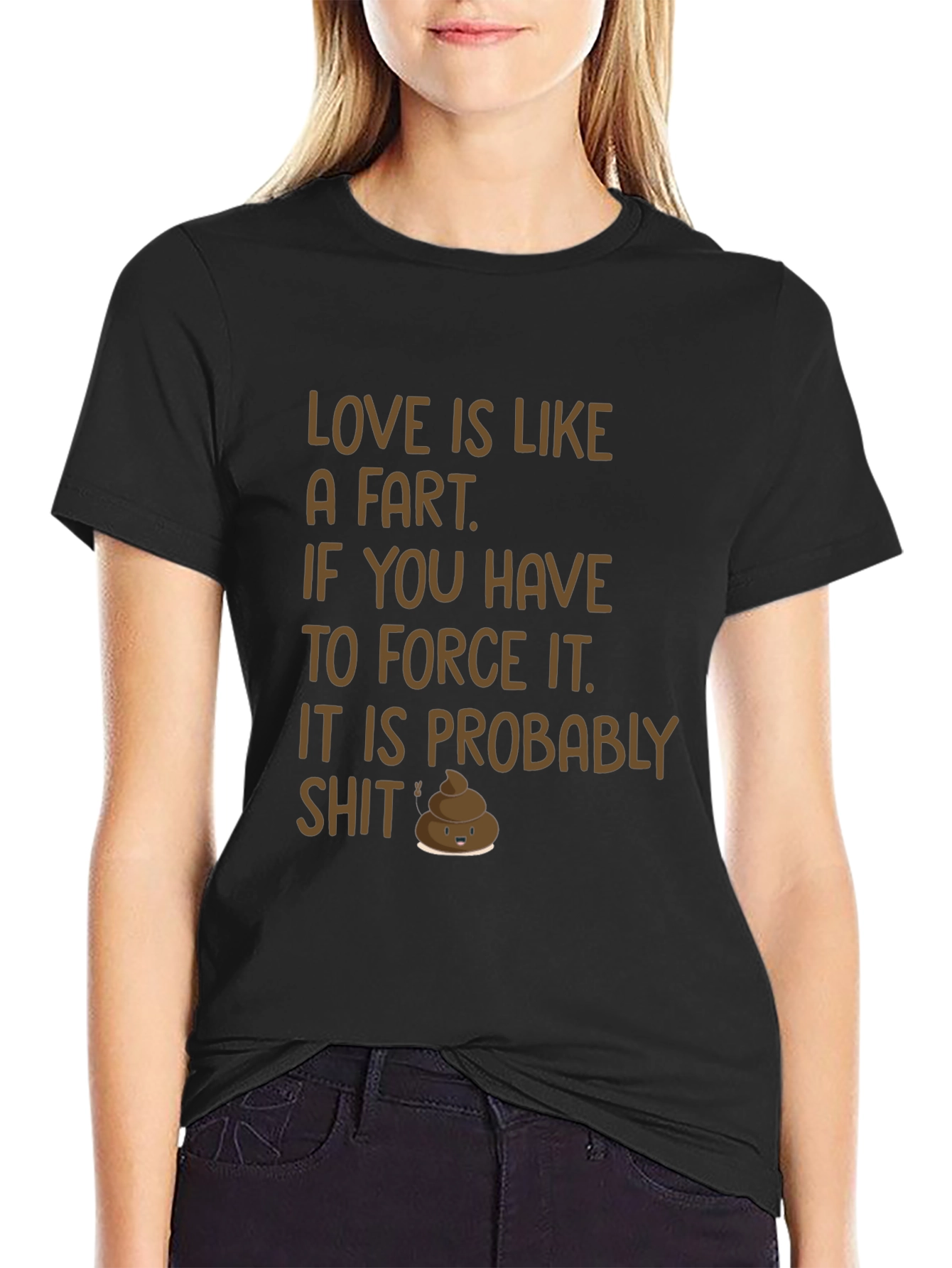 Love Is Like a Fart Graphic T-Shirt