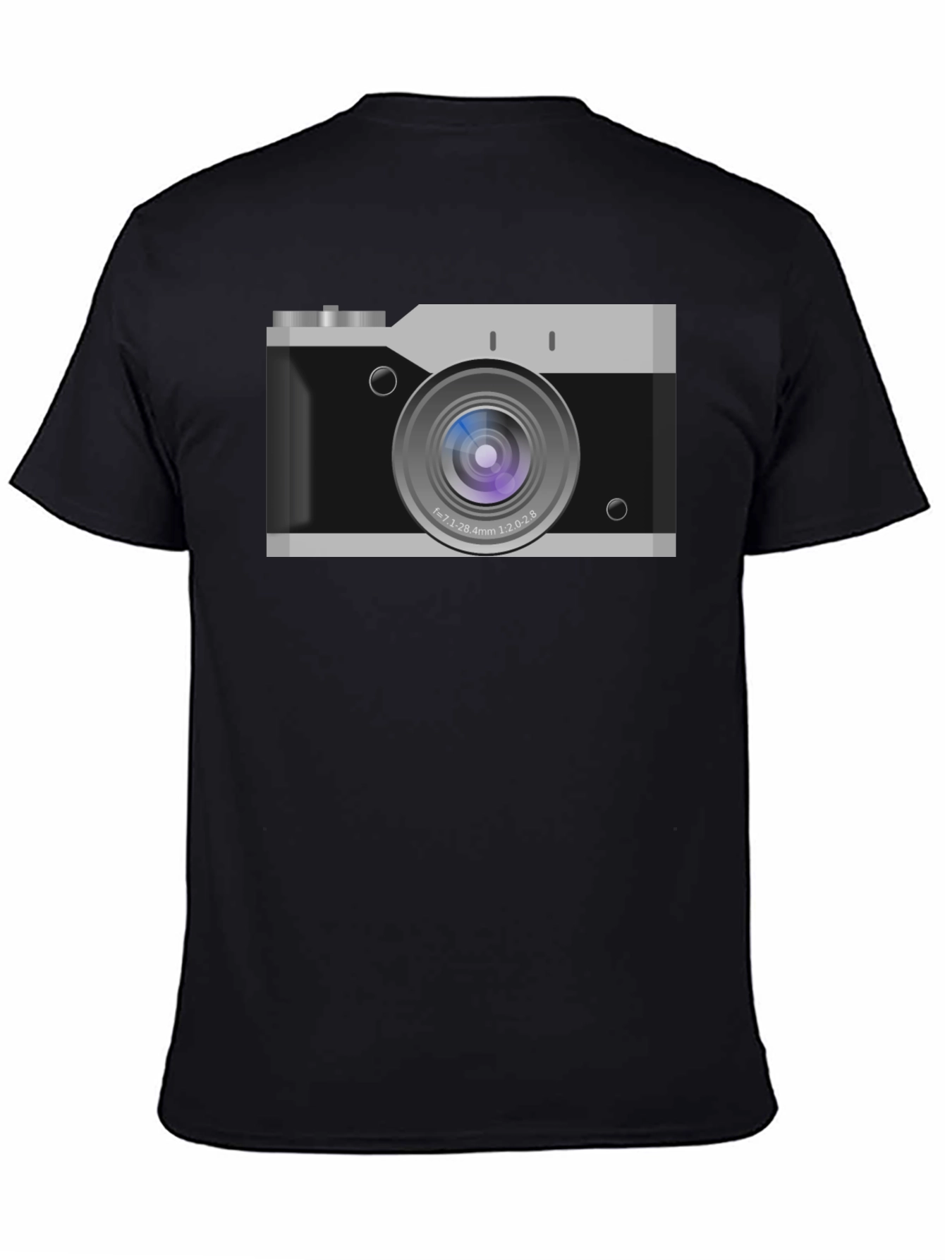 Retro Camera Graphic T-Shirt - Classic Style
