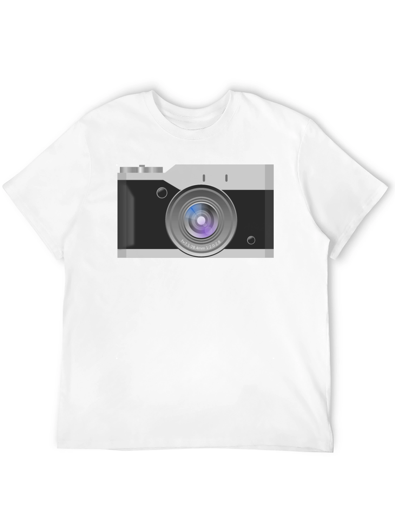 Retro Camera Graphic T-Shirt - Classic Style