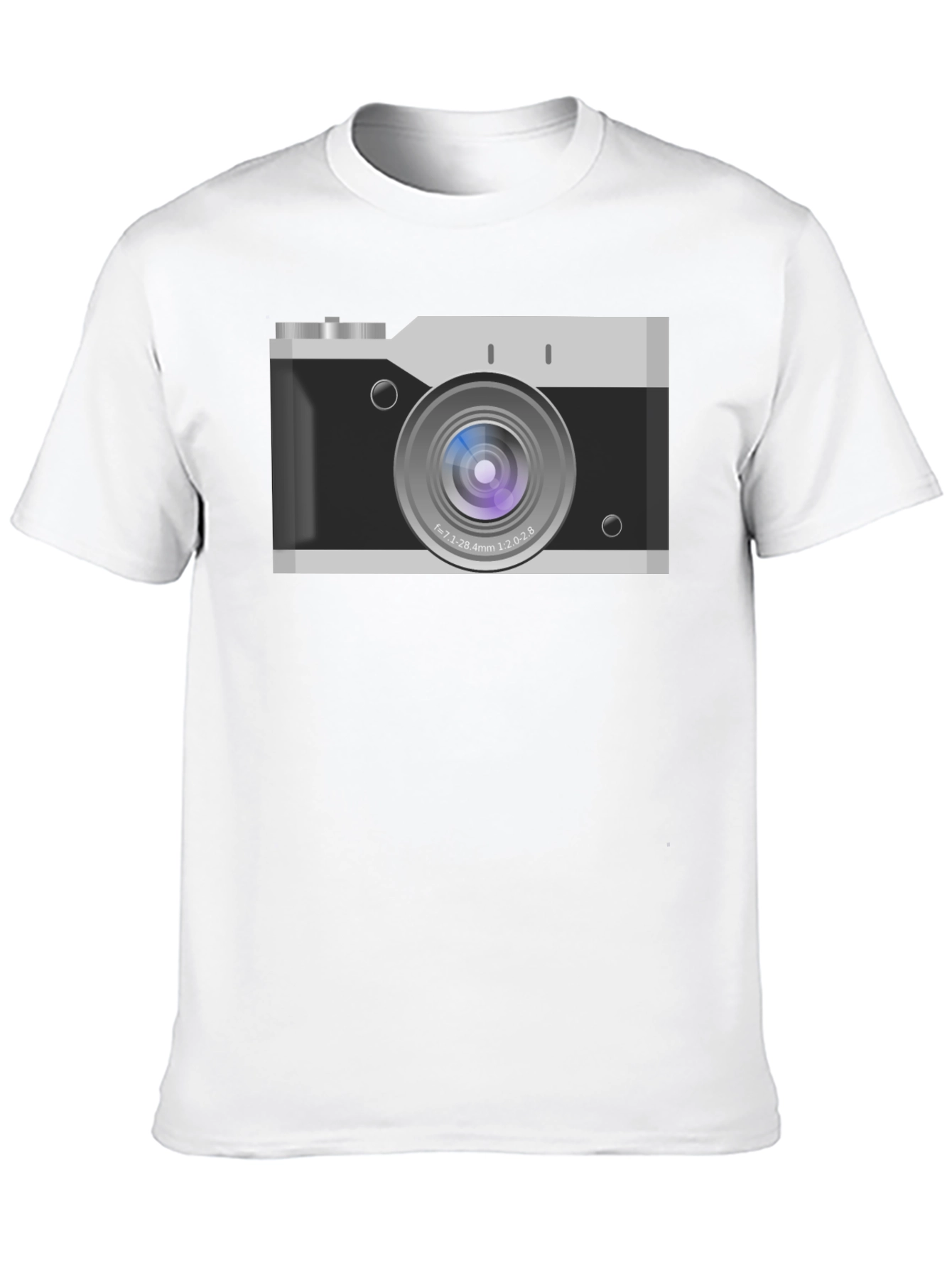 Retro Camera Graphic T-Shirt - Classic Style