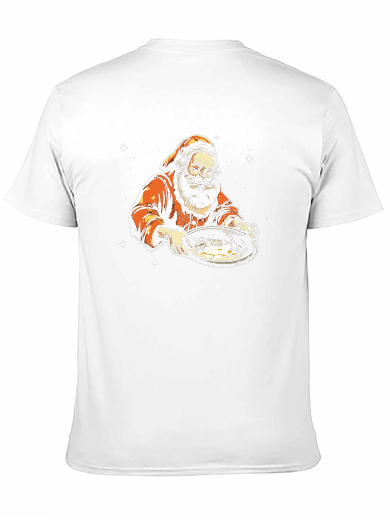Santa Gold Panning Graphic T-Shirt