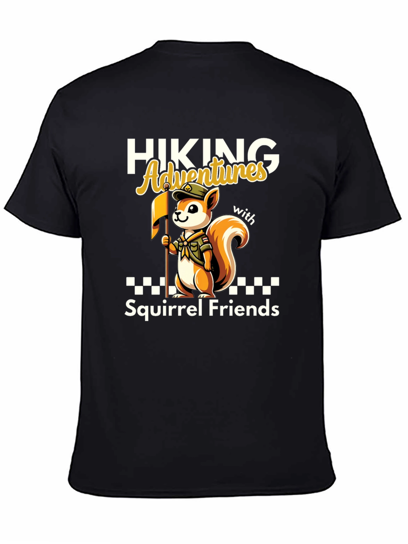Hiking Adventures with Squirrel Friends T-Shirt