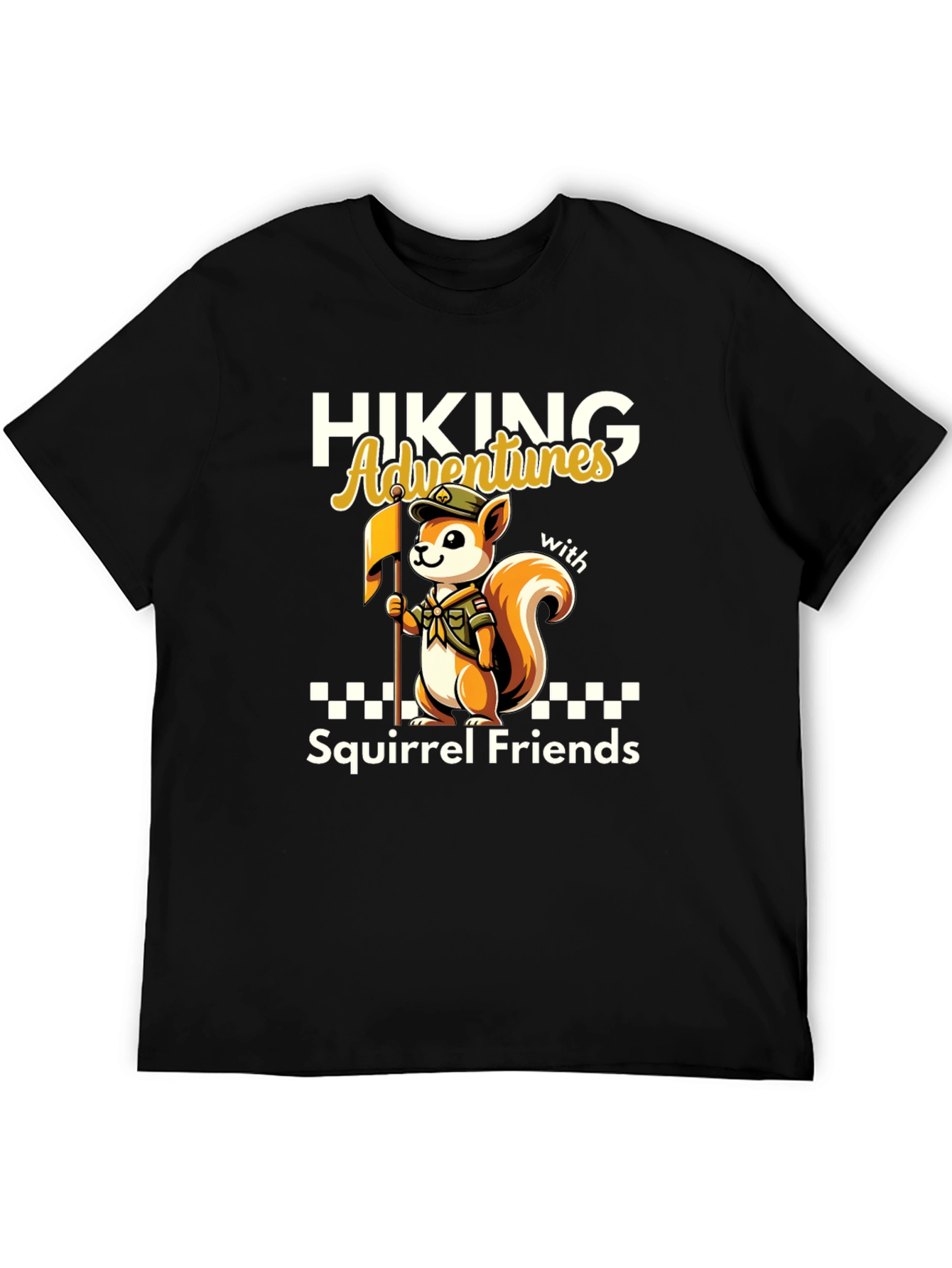 Hiking Adventures with Squirrel Friends T-Shirt