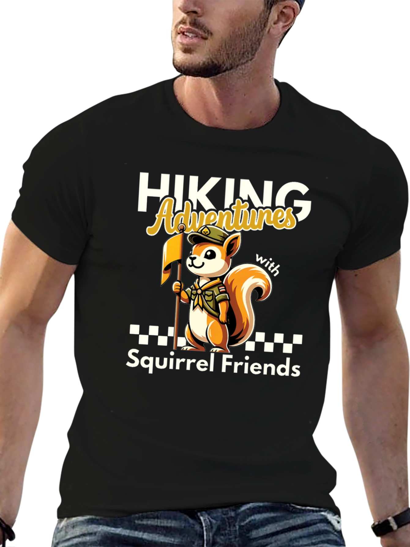 Hiking Adventures with Squirrel Friends T-Shirt