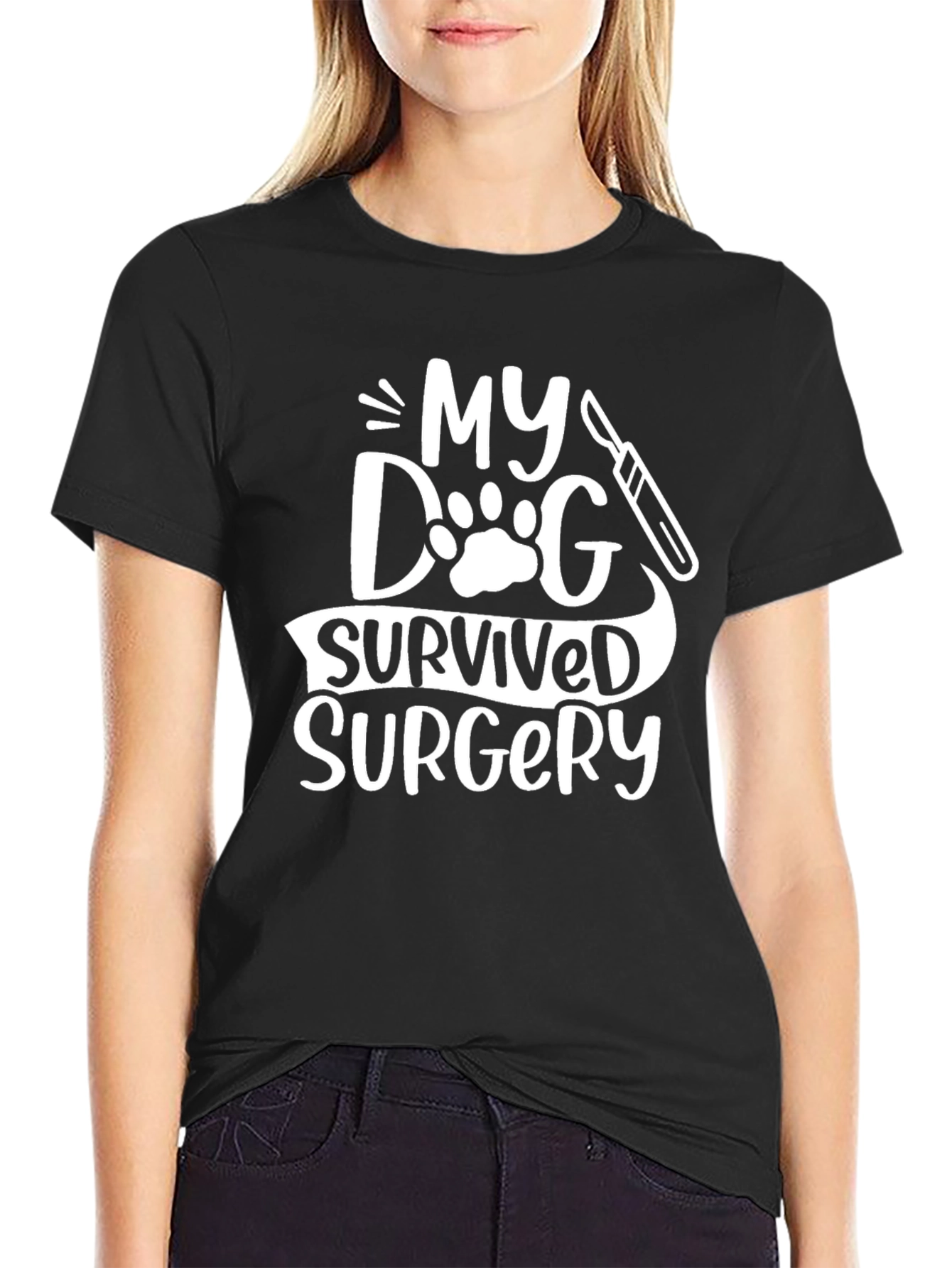 My Dog Survived Surgery Graphic T-Shirt