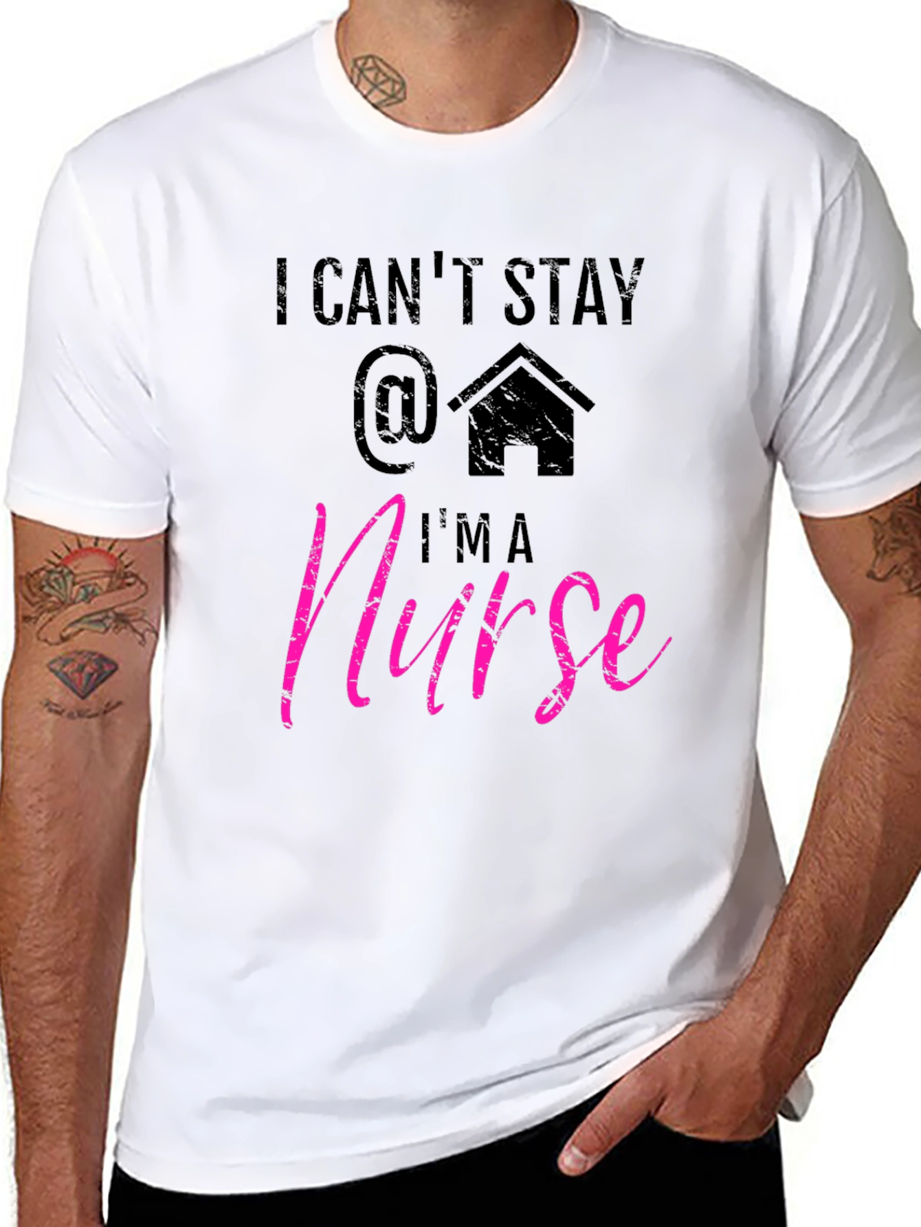 I Cant Stay Home Im a Nurse T-Shirt