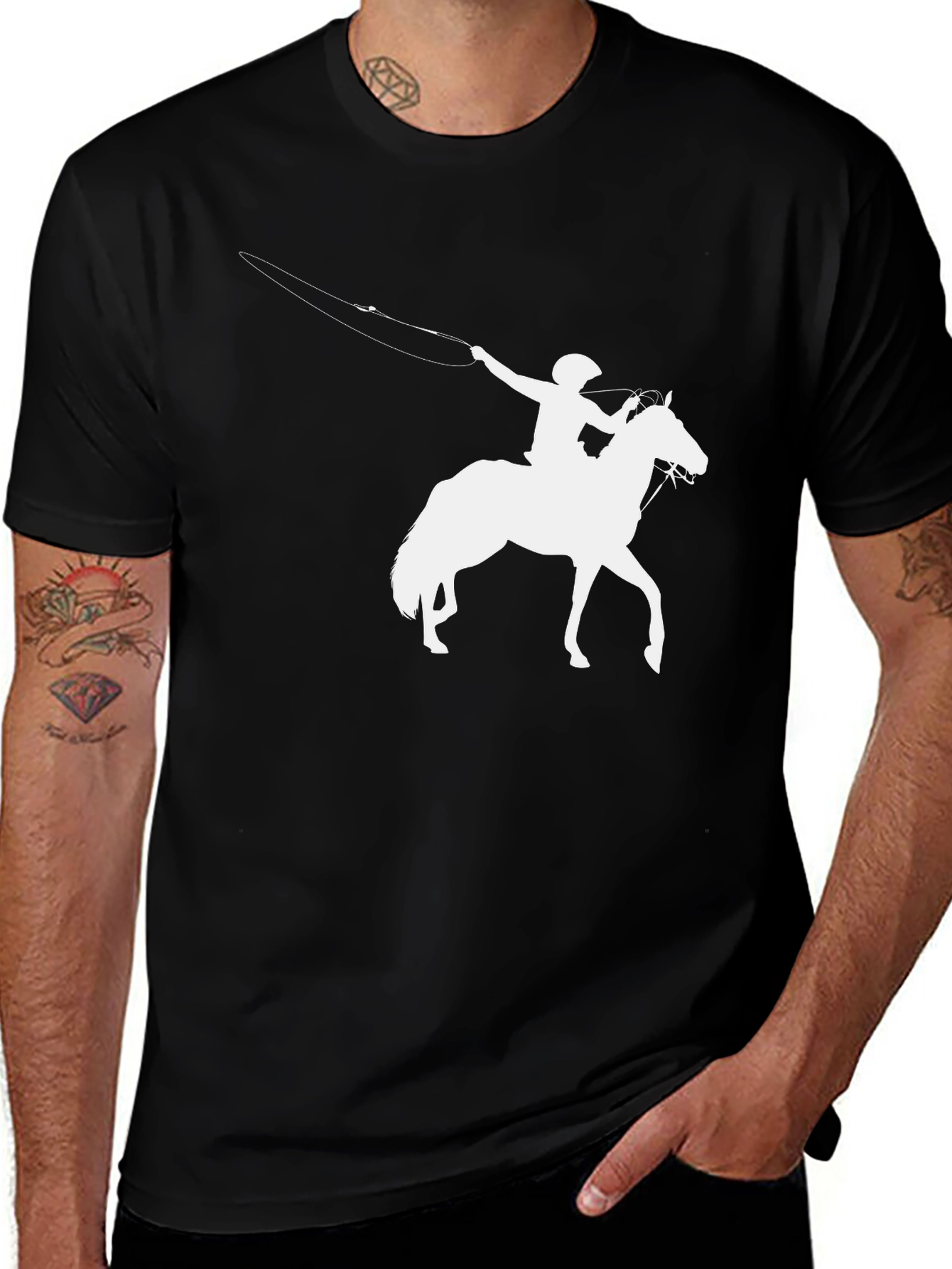 Cowboy Horse Lasso T-Shirt