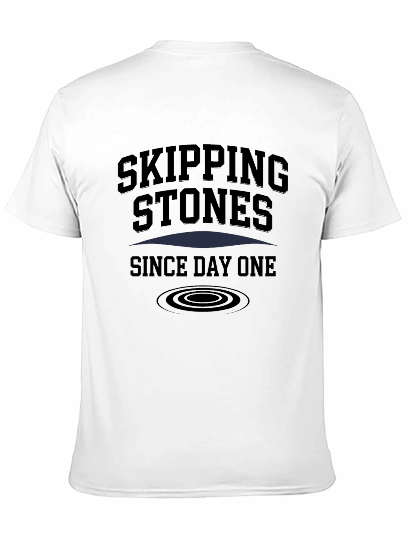 Skipping Stones Since Day One Graphic T-Shirt