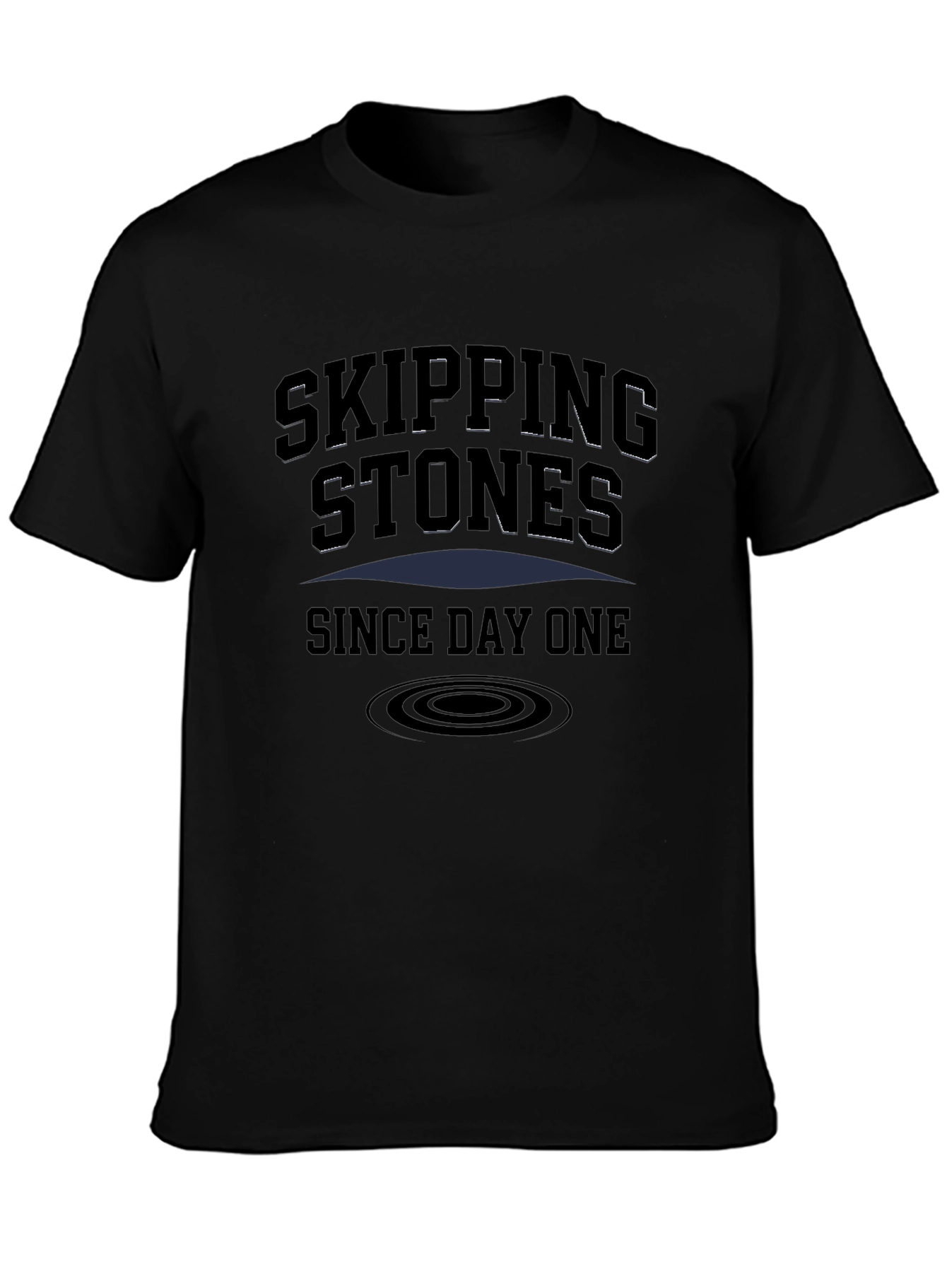 Skipping Stones Since Day One Graphic T-Shirt