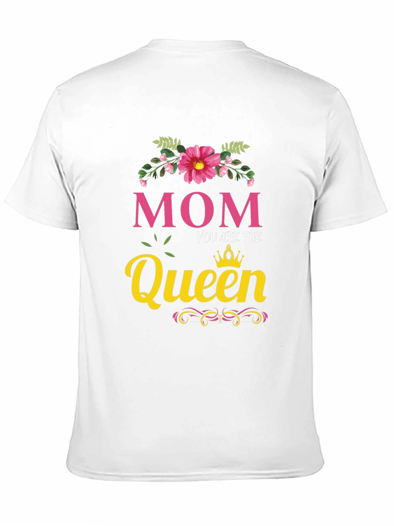 Mom You Are The Queen Black T-Shirt