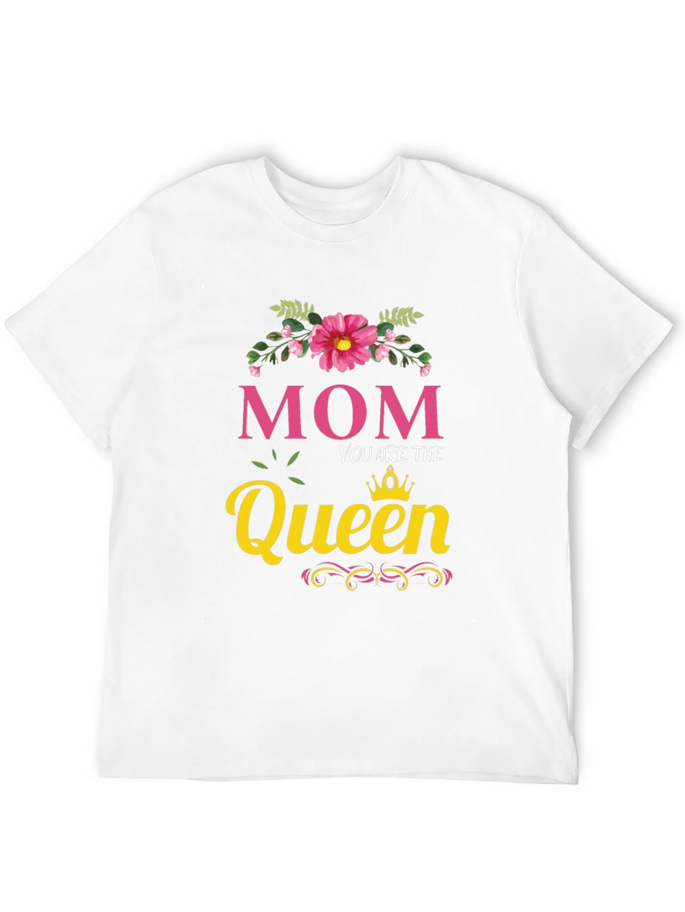 Mom You Are The Queen Black T-Shirt