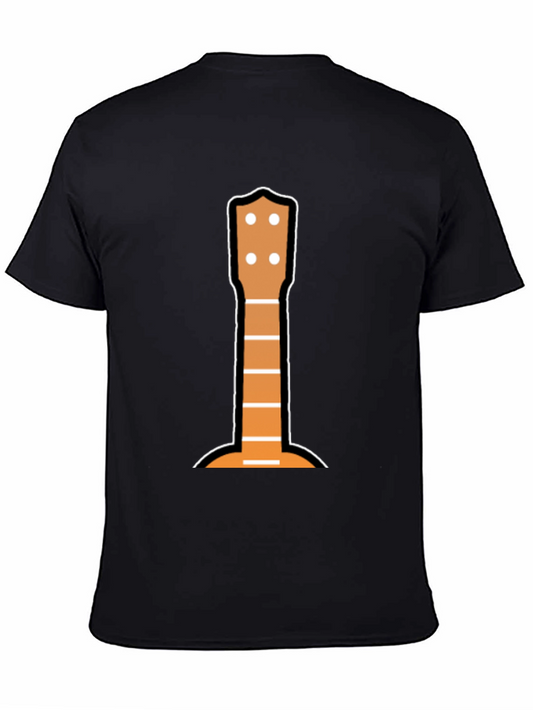 Guitar Neck Graphic Tee - Music Lovers T-Shirt