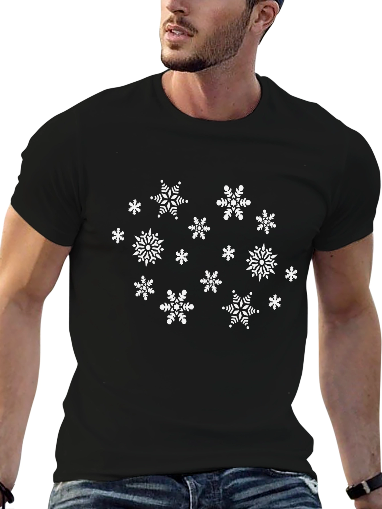 Snowflake T-Shirt - Festive Holiday Wear