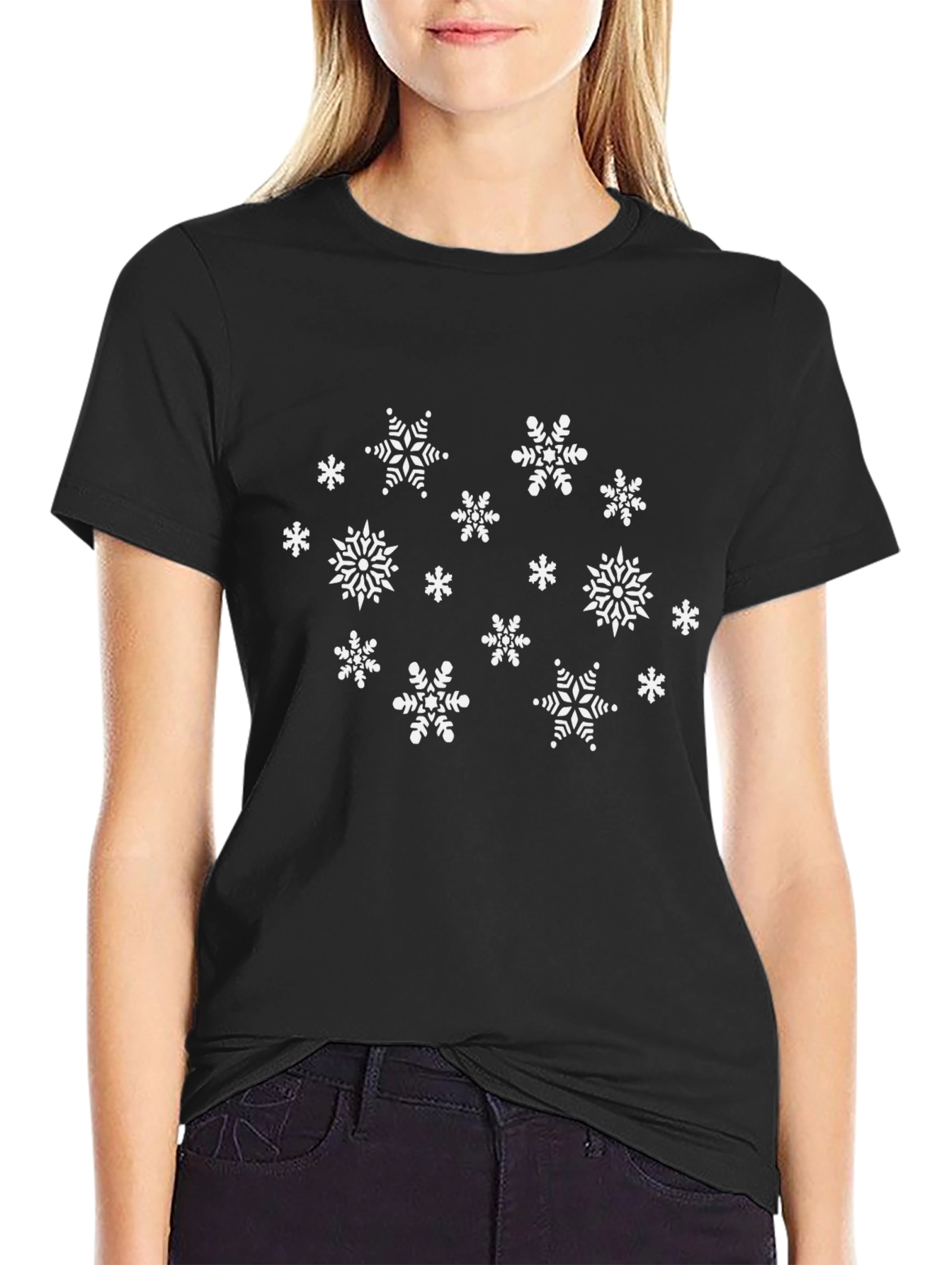 Snowflake T-Shirt - Festive Holiday Wear