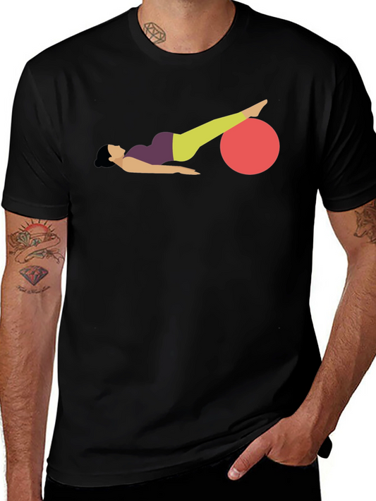 Pilates Workout Graphic Tee