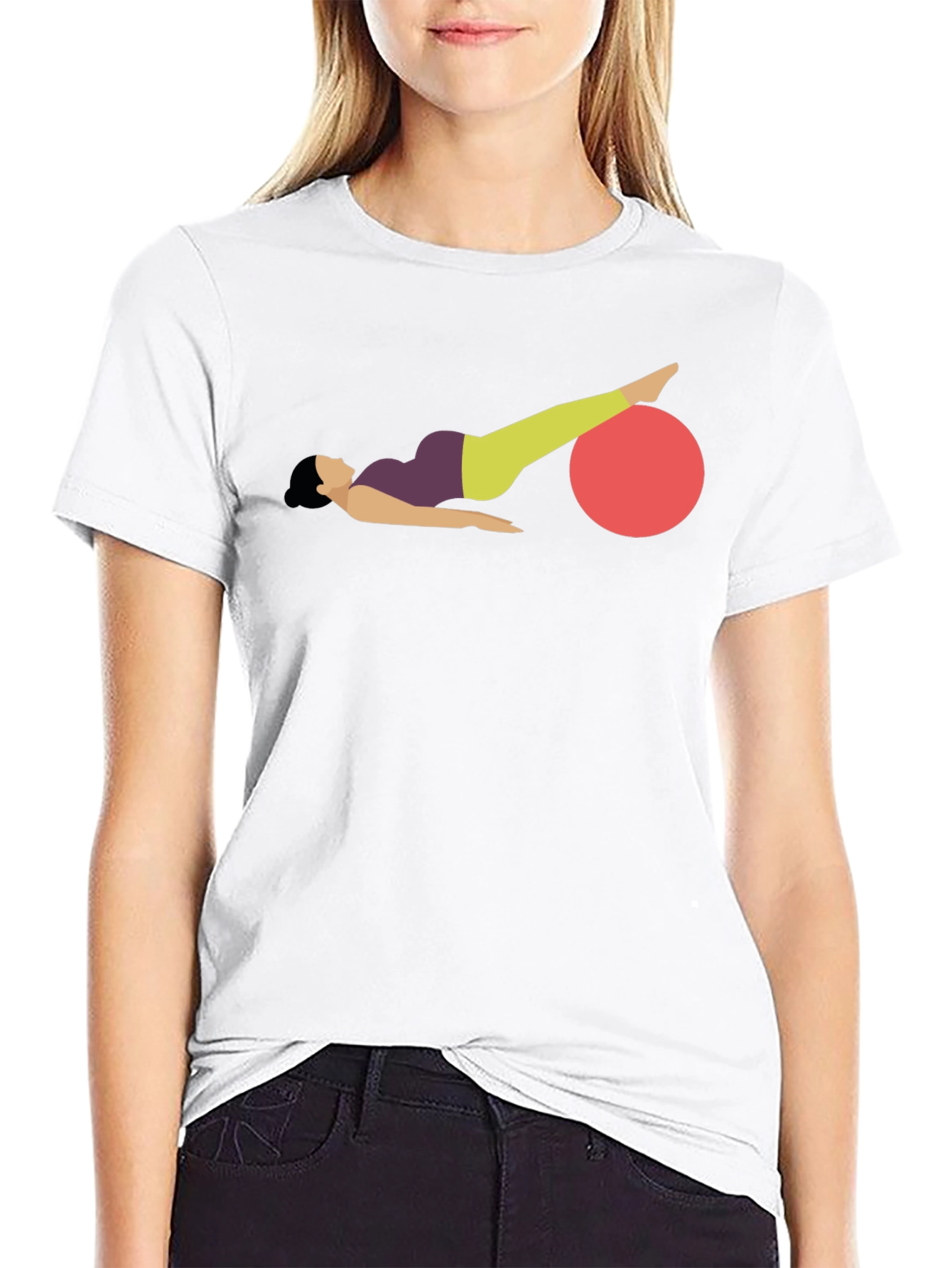 Pilates Workout Graphic Tee